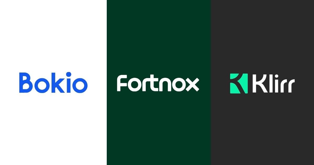 Bokio vs Fortnox vs Klirr: Jämförelse 2026